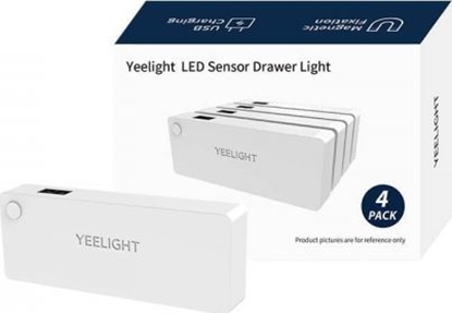Attēls no Yeelight Yeelight Lampka z czujnikiem ruchu LED Sensor Drawer Light 4szt do szuflady