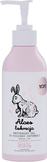 Изображение Yope Żel do higieny intymnej Aloes i Lukrecja 300 ml