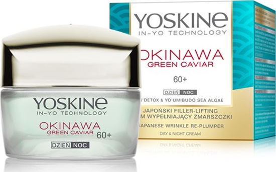 Изображение Yoskine Krem do twarzy Okinawa Green Caviar 60+ przeciwzmarszczkowy 50ml