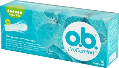 Изображение Johnson & Johnson O.B.ProComfort Super Plus komfortowe tampony 1op.-16szt