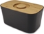 Изображение Joseph Joseph Bread Bin with Bamboo Lid black