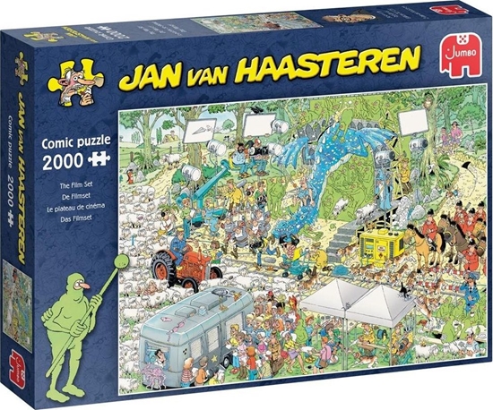 Изображение Jumbo Puzzle 2000 Haasteren Plan filmowy G3