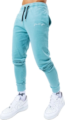 Attēls no Justhype Justhype Acid Wash Joggers TWLR-138 Niebieskie L