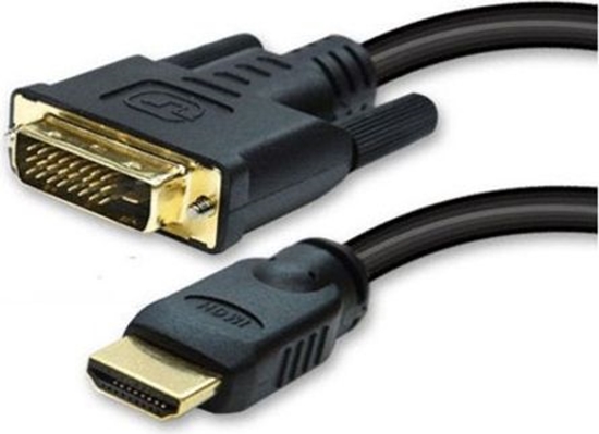 Picture of Kabel HDMI - DVI-D 3m czarny (77483)