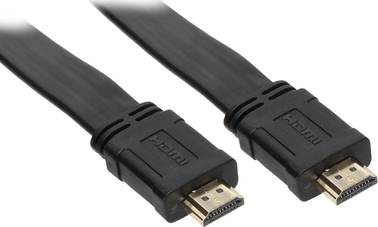 Picture of Kabel HDMI - HDMI 15m czarny (HDMI-15-FL)