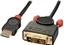 Picture of Kabel Lindy HDMI - DVI-D 0.5m czarny