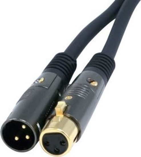 Изображение Kabel Monoprice XLR - XLR 0.5m czarny