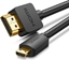 Attēls no Kabel Ugreen HDMI Micro - HDMI 3m czarny (30104)