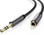 Attēls no Kabel Ugreen Jack 3.5mm - Jack 3.5mm 5m czarny (UGR551BLK)