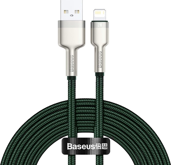 Picture of Kabel USB Baseus USB-A - Lightning 2 m Zielony (baseus_20210316155025)