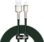 Attēls no Kabel USB Baseus USB-A - Lightning 2 m Zielony (baseus_20210316155025)