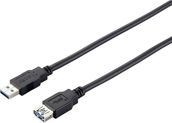 Picture of Kabel USB Diverse USB-A - USB-A 1.8 m Czarny