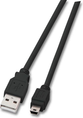 Attēls no Kabel USB EFB USB-A - miniUSB 1.8 m Czarny (K5250SW.1,8)