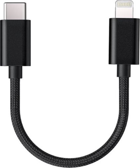 Picture of Kabel USB FiiO USB-C - Lightning 0.1 m Czarny