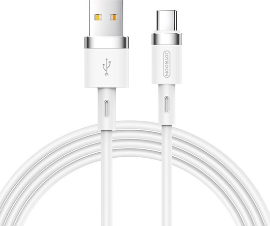 Изображение Kabel USB Joyroom USB-A - USB-C 1.2 m Biały (6941237109354)