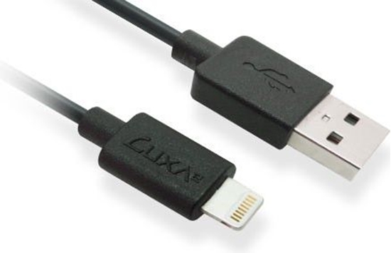 Изображение Kabel USB Luxa2 USB-A - Lightning 1 m Czarny (PO-APP-PCL1BK-00)