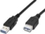 Picture of Kabel USB PremiumCord USB-A - USB-A 2 m Czarny (ku3paa2bk)