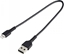 Изображение Kabel USB StarTech USB-A - Lightning 0.3 m Czarny (RUSBLTMM30CMB)