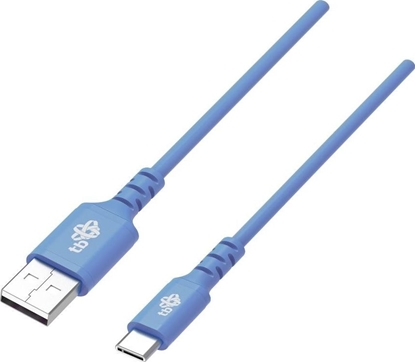 Изображение Kabel USB TB Print USB-A - USB-C 1 m Niebieski (1_742415)