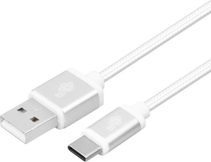 Attēls no Kabel USB TB Print USB-A - USB-C 2 m Srebrny (AKTBXKUCSBA200V)