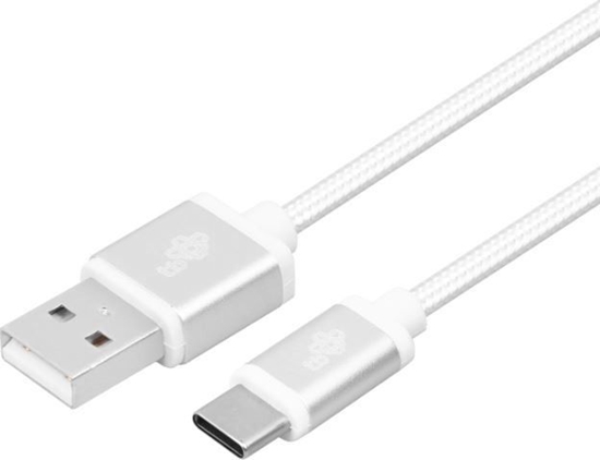 Picture of Kabel USB TB Print USB-A - USB-C 2 m Srebrny (AKTBXKUCSBA200V)