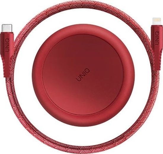 Picture of Kabel USB Uniq Lightning - USB-C 1.2 m Czerwony (UNIQ130RED)