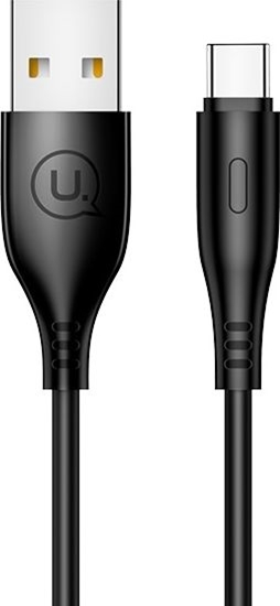 Picture of Kabel USB Usams USB-A - USB-C 1 m Czarny (SJ267USB01)