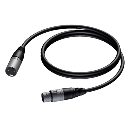 Изображение Kabel XLR Męski - XLR Żeński 0,5 M - CAB901/0.5