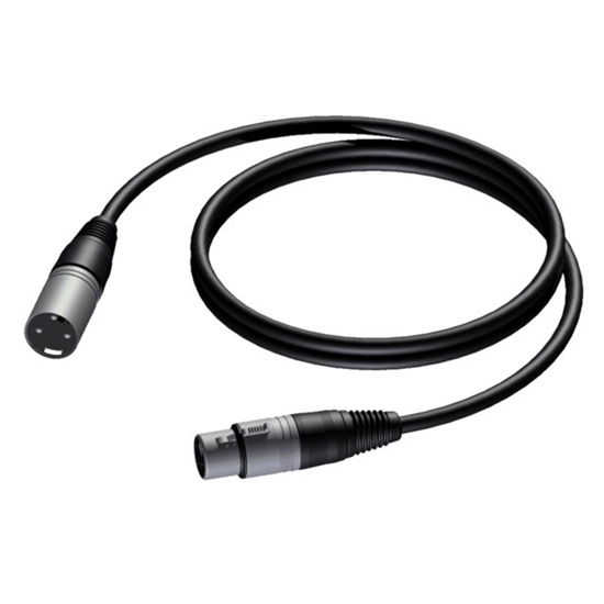 Picture of Kabel XLR Męski - XLR Żeński 0,5 M - CAB901/0.5