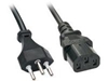 Picture of Lindy 30418 power cable Black 3 m C13 coupler