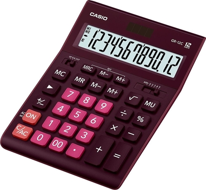 Attēls no Kalkulator Casio 3722 GR-12C-WR