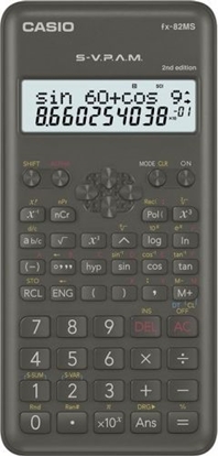Attēls no Kalkulator Casio czarny szkolny (FX 82 MS 2E)
