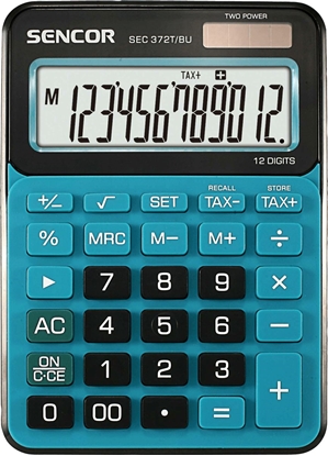 Attēls no Kalkulator Sencor SEC 372T (SEC 372T/BU)