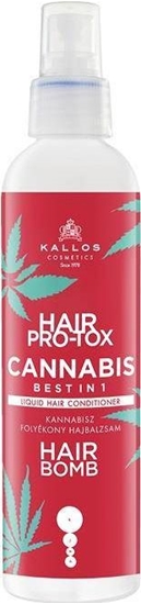 Picture of Kallos Tox Cannabis odżywka do włosów bez spłukiwania z olejkiem z nasion konopi 200ml