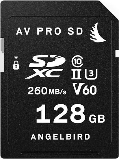 Изображение Karta Angelbird AV PRO SD MK2 V60 SDXC 128 GB Class 10 UHS-II/U3 V60 (AVP128SDMK2V60)