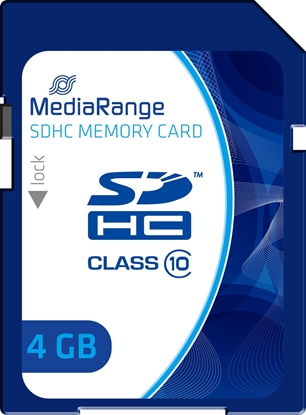 Изображение Karta MediaRange MR961 SDHC 4 GB Class 10  (MR961)