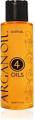 Изображение Kativa Argan Oil 4 Oils Olejek do włosów 60 ml