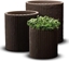 Изображение Keter Zestaw doniczek Curver CYLINDER PLANTERS S+M+L Brązowy