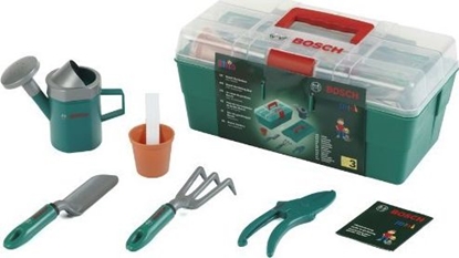 Изображение Klein Theo Klein Bosch Gartenprofibox with accessories, garden set (green)