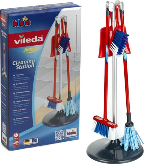 Picture of Klein Theo Klein Vileda "cleaning station" broom