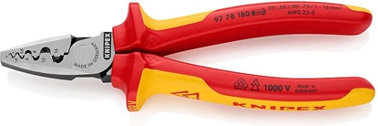 Attēls no KNIPEX Crimping Pliers for end sleeves (ferrules)