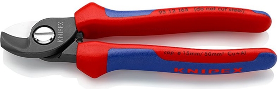 Изображение Knipex Nożyce do cięcia kabli i przewodów 165mm (9512165)