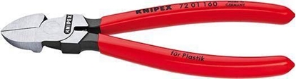 Attēls no Knipex Szczypce tnące boczne do tworzyw sztucznych KNIPEX 72 01 140-160-180