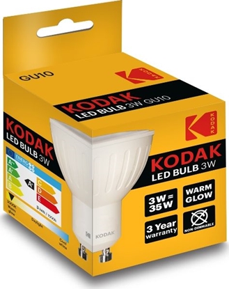 Изображение Kodak Żarówka Led Kodak 3w / 35w Gu10 240lm 3000k