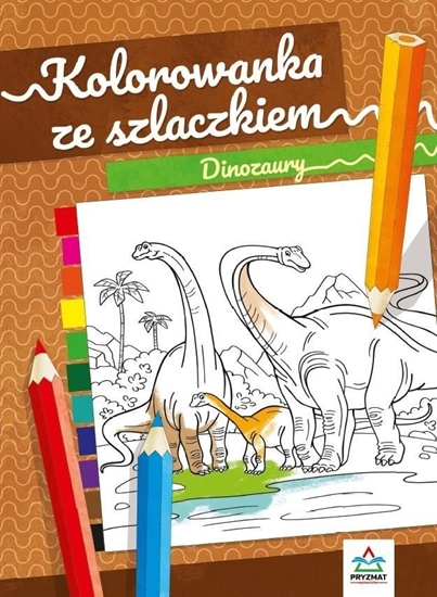 Picture of Kolorowanka ze szlaczkiem. Dinozaury