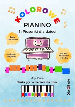 Изображение Kolorowe Pianino 1. Piosenki dla dzieci