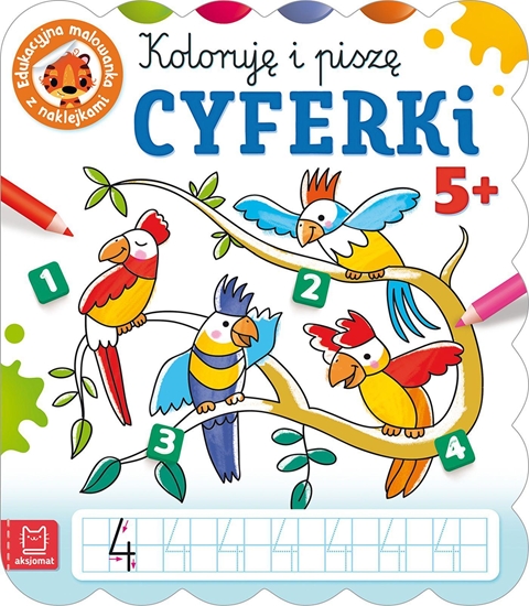 Picture of Koloruję i piszę CYFERKI. Edukacyjna malowanka