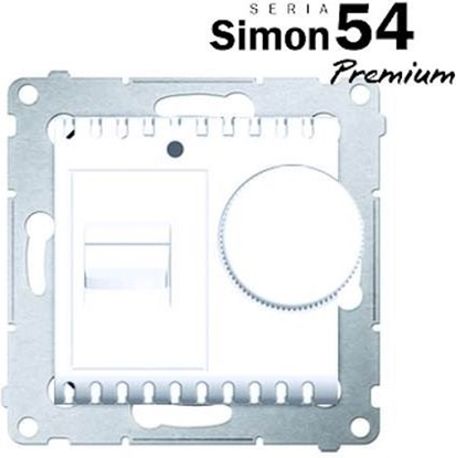 Attēls no Kontakt-Simon 54 Regulator temperatury z czujnikiem wewnętrznym złoty mat (DRT10W.02/44)