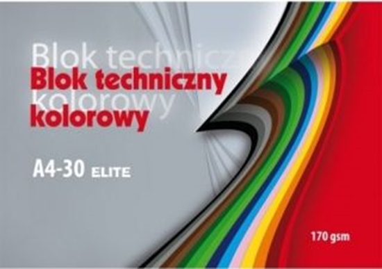 Picture of Kreska Blok techniczny A4 30k kolorowy