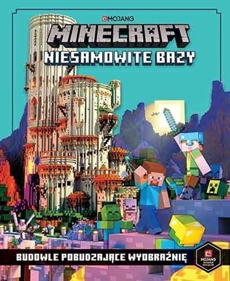 Изображение Książeczka Minecraft Niesamowite bazy